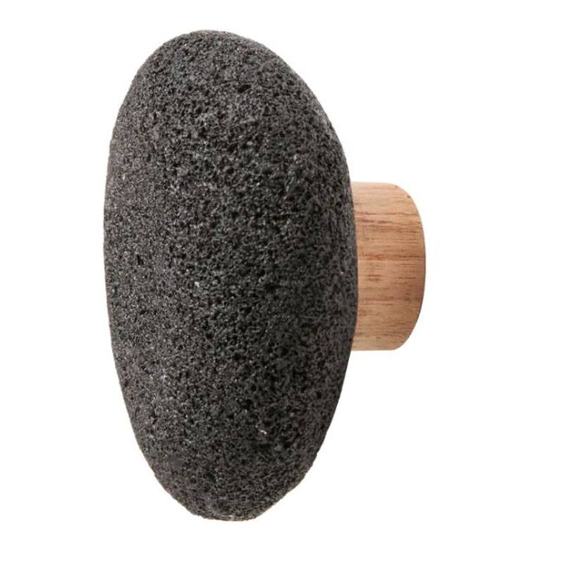 Coat rack Crust L - Mat black- ND