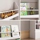 preview thumbnail 5 of 9, UTEX Kids Bookshelf,Children's Bookcases and Storage, Kids Bookcase Rack Wall for Bedroom,Study Living Room,White