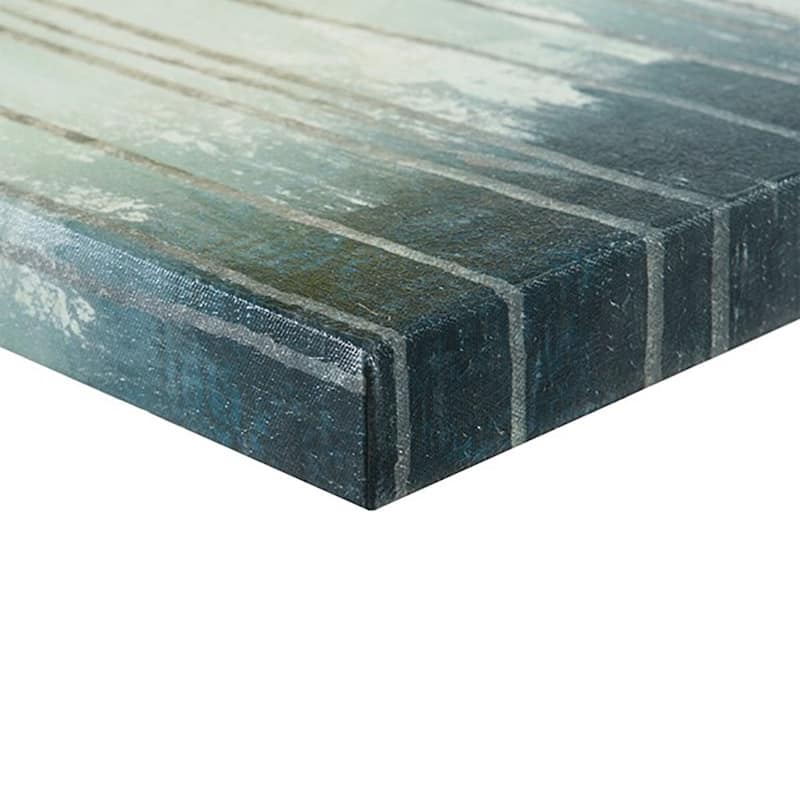 Gold Foil Abstract 3-piece Canvas Wall Art Set - Green