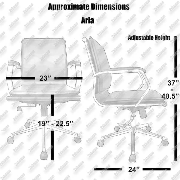 Modern Office Chair with Chrome Arms White - Boss Office Products