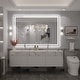 preview thumbnail 73 of 161, Large LED Bathroom mirror Tempered Glass Dimmable Anti-Fog Vanity Mirror