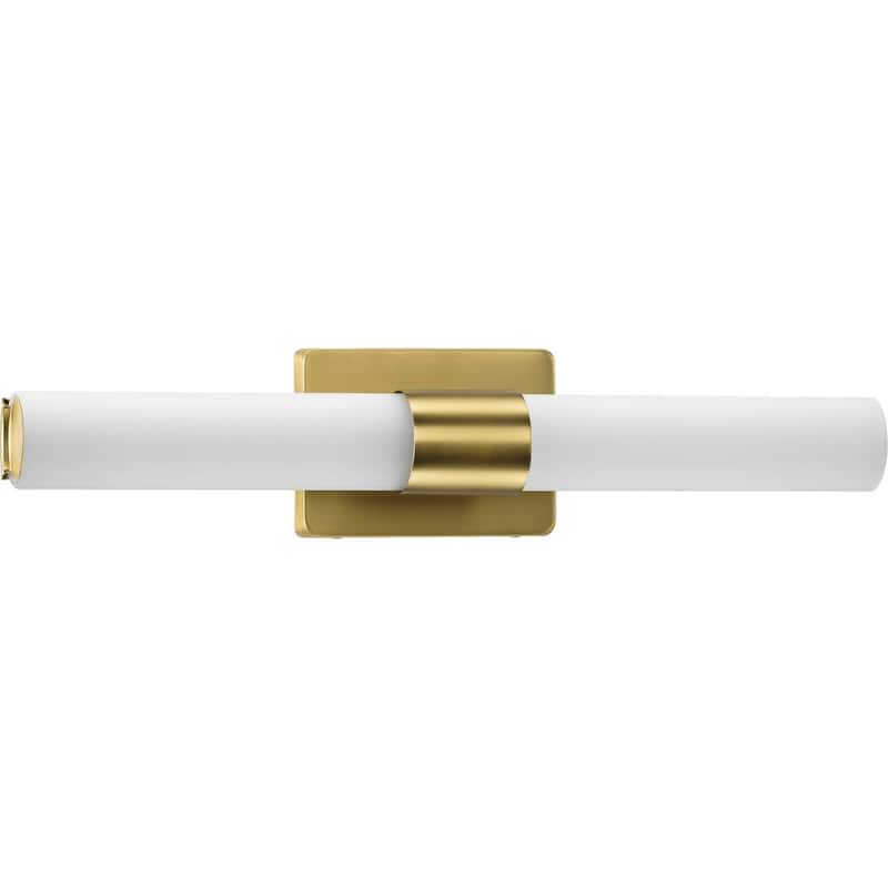 Progress Lighting Blanco LED 2 Light 22" Wide LED Bath Bar - Satin Brass