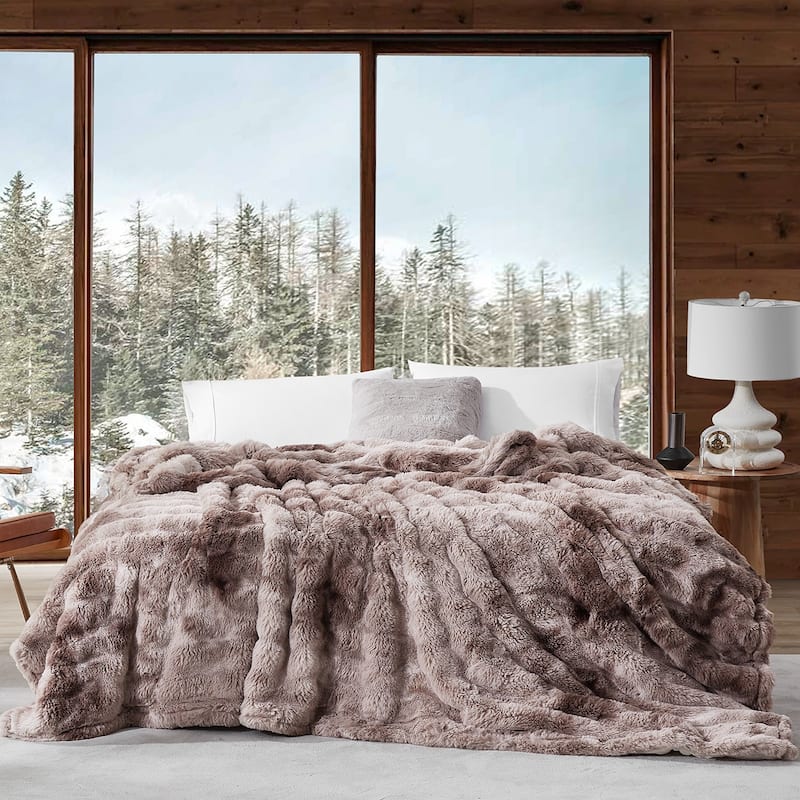 Snowball Chunky Bunny® - Coma Inducer® Blanket - Wisdom Brown - King