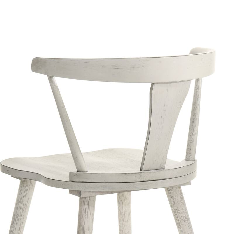 White Side Chair Dining Chair Reception Chair Wood Lounge Chair Leisure Chair Kitchen Chair with Wood Legs