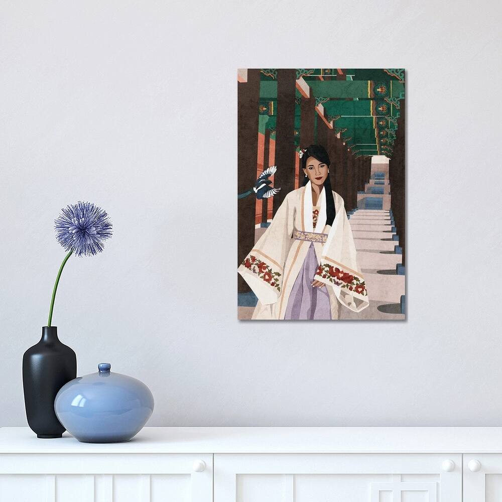 iCanvas "Korean Beauty - Hanbok" by Phung Banh Canvas Print