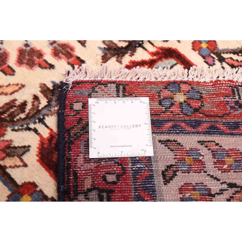 ECARPETGALLERY Hand-knotted Andelz Cream Wool Rug - 2'3 x 10'4