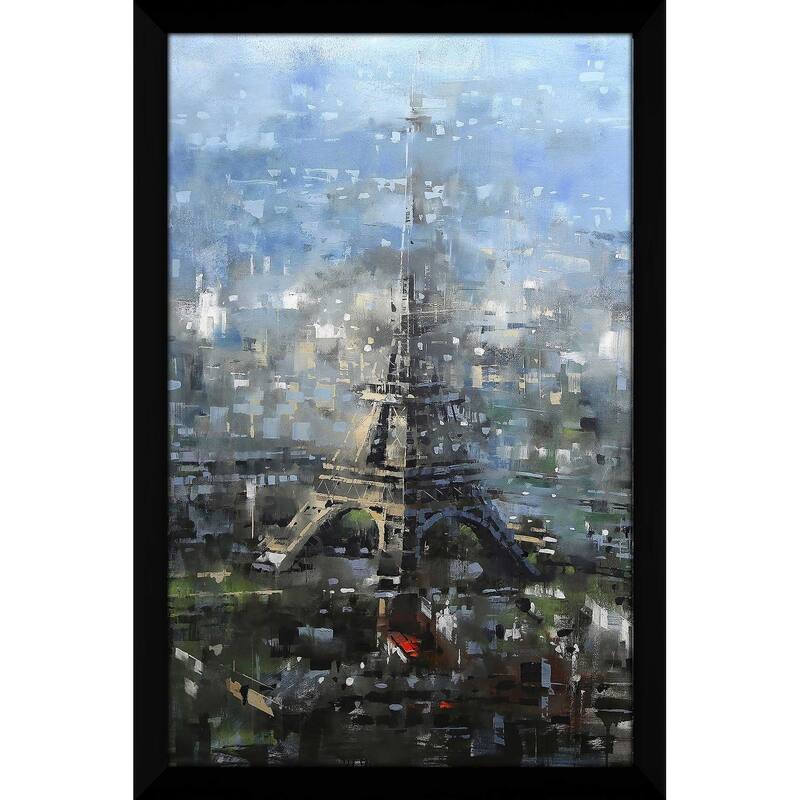 "Blue Paris" by Mark Lague Print on Acrylic