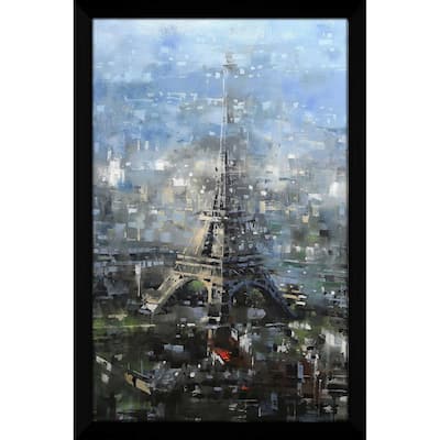 "Blue Paris" by Mark Lague Print on Acrylic