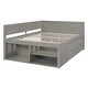 preview thumbnail 17 of 31, Full Size Daybed with Drawers and Shelves Storage Bed Frame