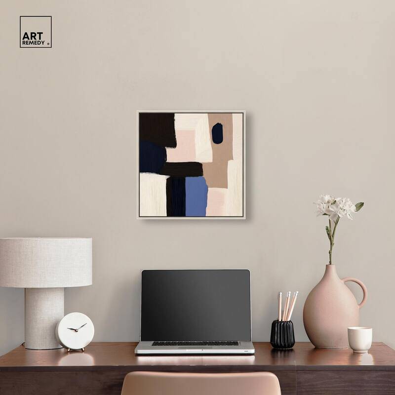 Blue Quietude II Canvas by Art Remedy