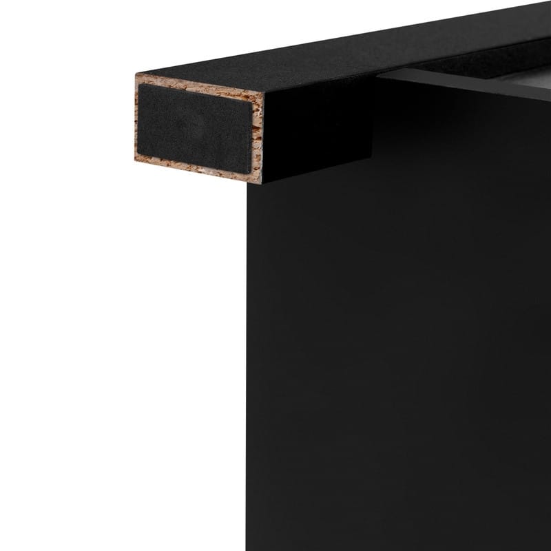 Farmhouse 59.3" Sideboard Buffet with Sliding Barn Doors and Open Storage for Living or Dining Spaces