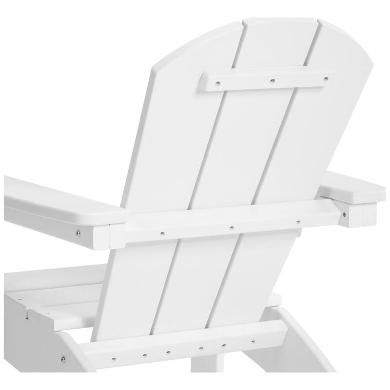 Laguna Kids Outdoor Poly Adirondack Chair with Side Table 3-Piece Set