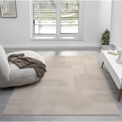 Nuevo Collection Modern Abstract Geometric Area Rug