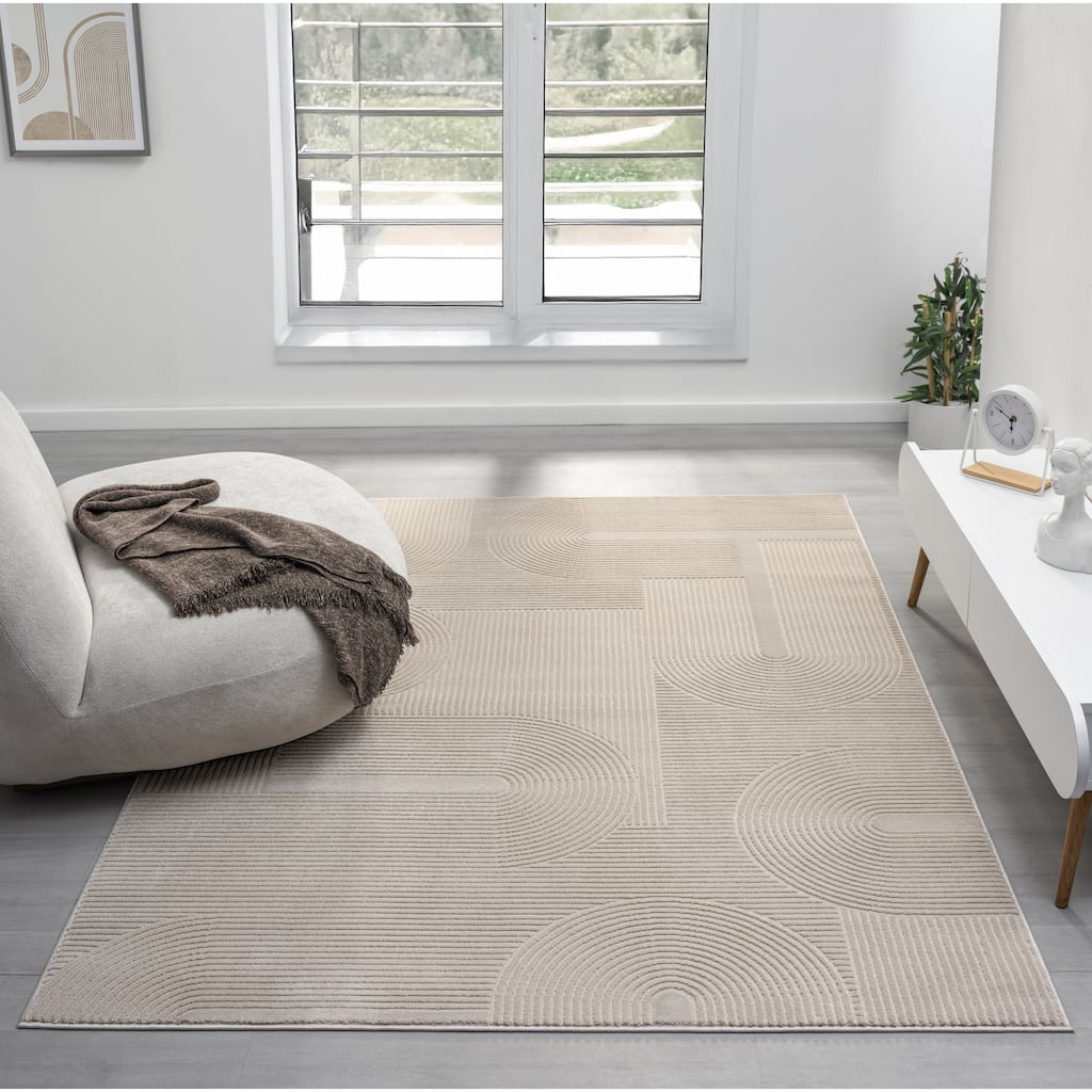 Nuevo Collection Modern Abstract Geometric Area Rug