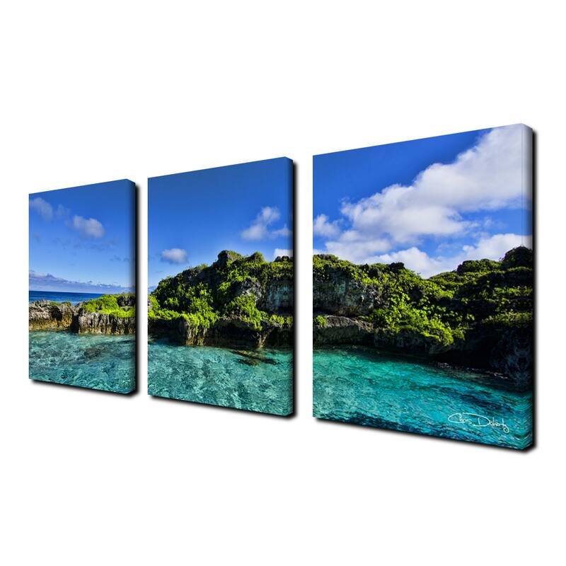 Ready2HangArt 'Grunge Pano' 3-Piece Wrapped Canvas Wall Art Set