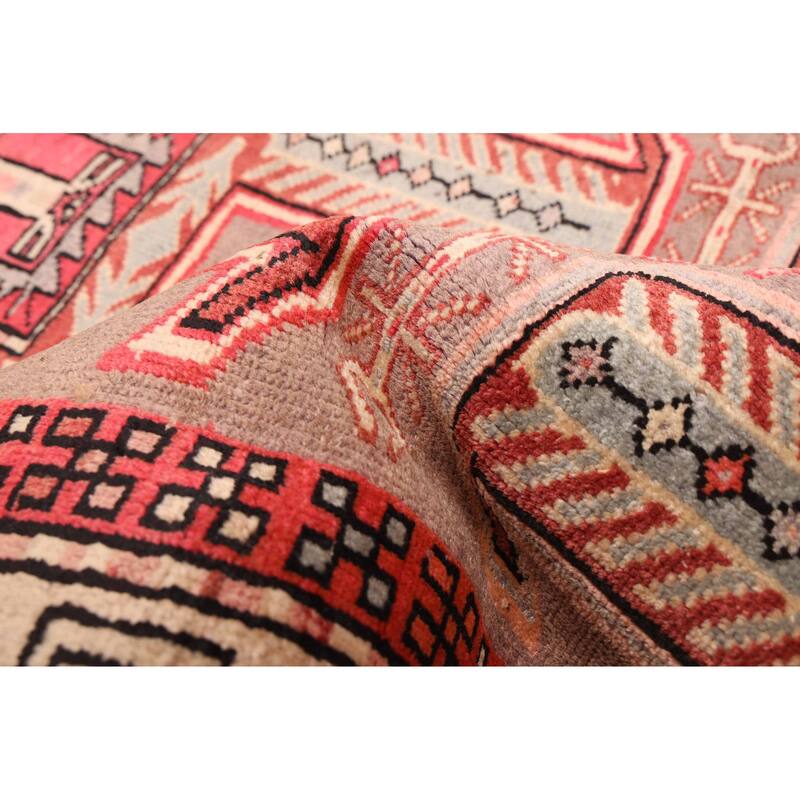 ECARPETGALLERY Hand-knotted Konya Anatolian Taupe Wool Rug - 3'1 x 8'10