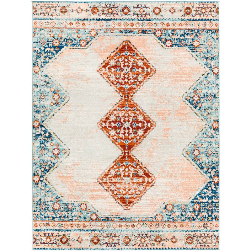 Artistic Weavers Ruslan Triple Medallion Traditional Area Rug
