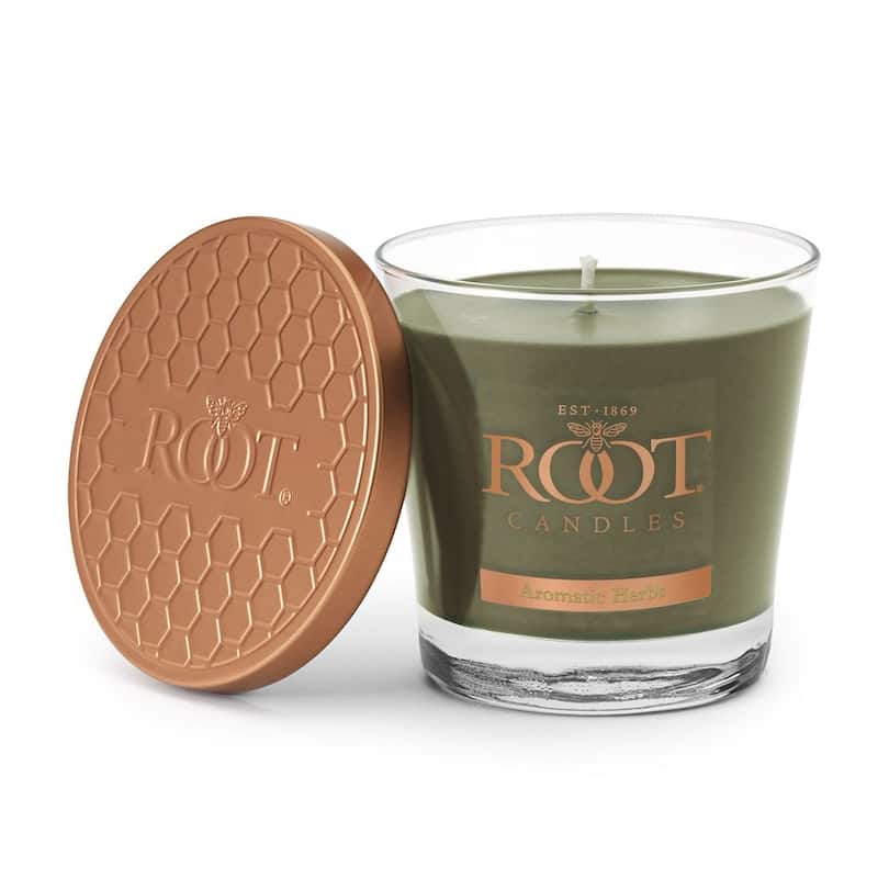 ROOT Candles Aromatic Herbs Scented 6.3 oz Small Veriglass Jar