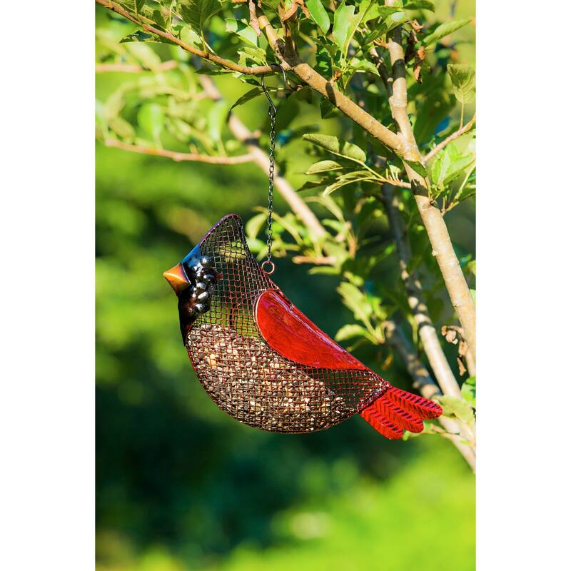 Cardinal Seed Feeder