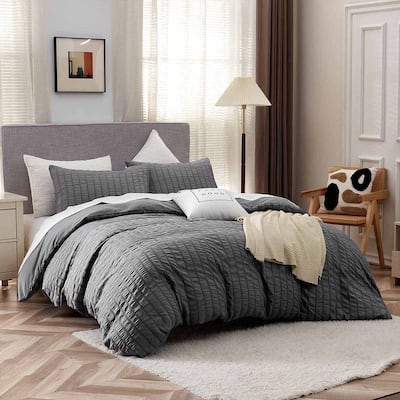 Seersucker Duvet Cover Set