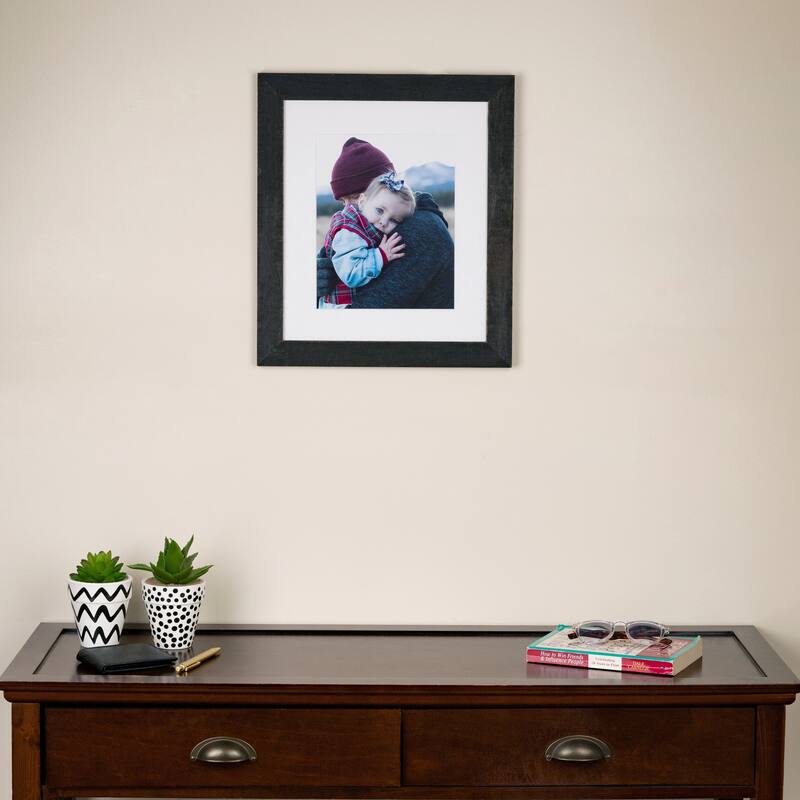 ArtToFrames Bosswood Rustic 12x20 Inch Picture Frame, 1.63 Inch Wood Poster Frame Available in Multiple Colors (SM-SC-12x20)