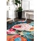 preview thumbnail 12 of 14, nuLOOM Handmade Floral Area Rug