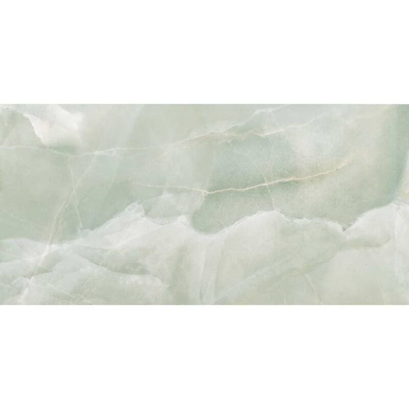Geo Lust 24x48 Polished Onyx Porcelain Tile - Floor & Wall - Large Format