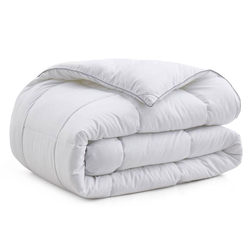 All Season Medium Weight Embossed Reversible Down Alternative Duvet Insert Comforter