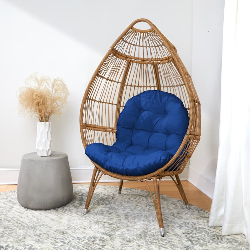 Sorra Home Indoor/Outdoor Egg Chair Cushion - Cushion Only