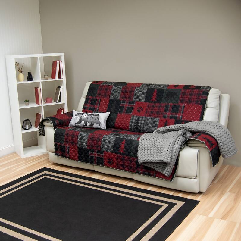 Donna Sharp Red Forest Polyester Furniture Covers