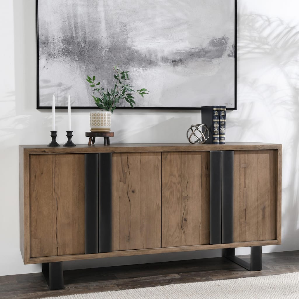 Classic Home Danica 94" Reclaimed Oak Sideboard Buffet