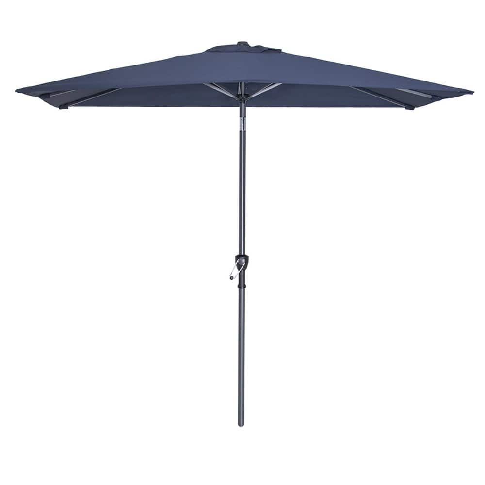 Crestlive Products 9 x 5 FT Patio Outdoor Rectangular Market Umbrella