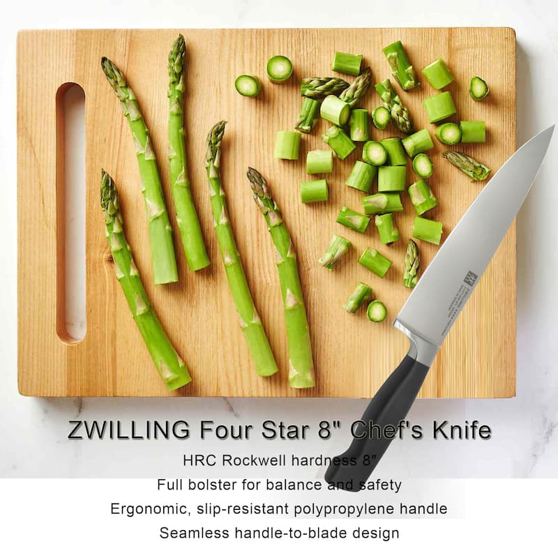 5x ZWILLING Four Star 8" Chef's Knife