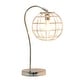 preview thumbnail 5 of 4, Lalia Home Arched Metal Globe Cage 1-light Table Lamp