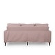 preview thumbnail 4 of 10, Roselle Upholstered 3-seat Sofa by Christopher Knight Home