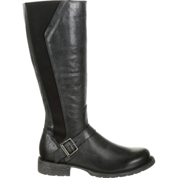 womens black riding boots