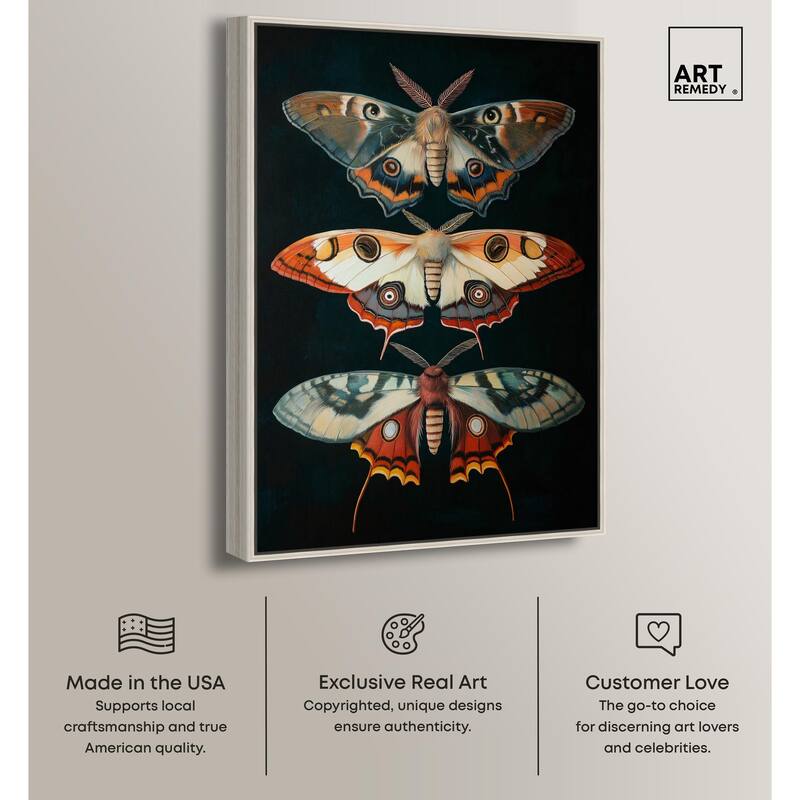 Void's Vivid Visitors Canvas by Art Remedy