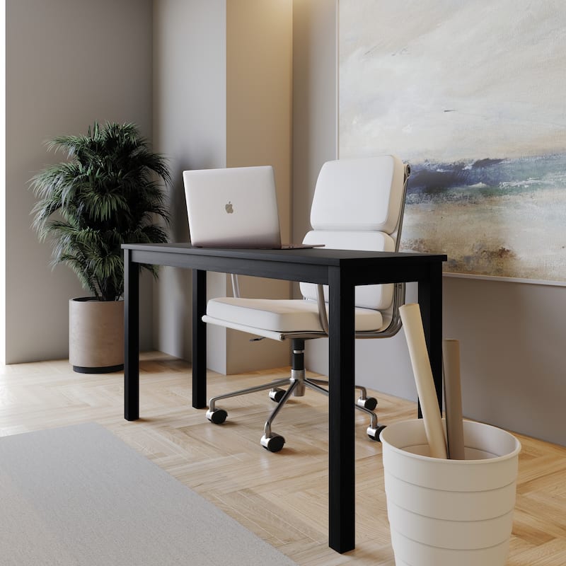 Clayfell Camden Wood Desk - 54.3" - Black