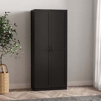 Manhattan Comfort Cornelia Modern Adjustable Shelf Storage Closet 2.0