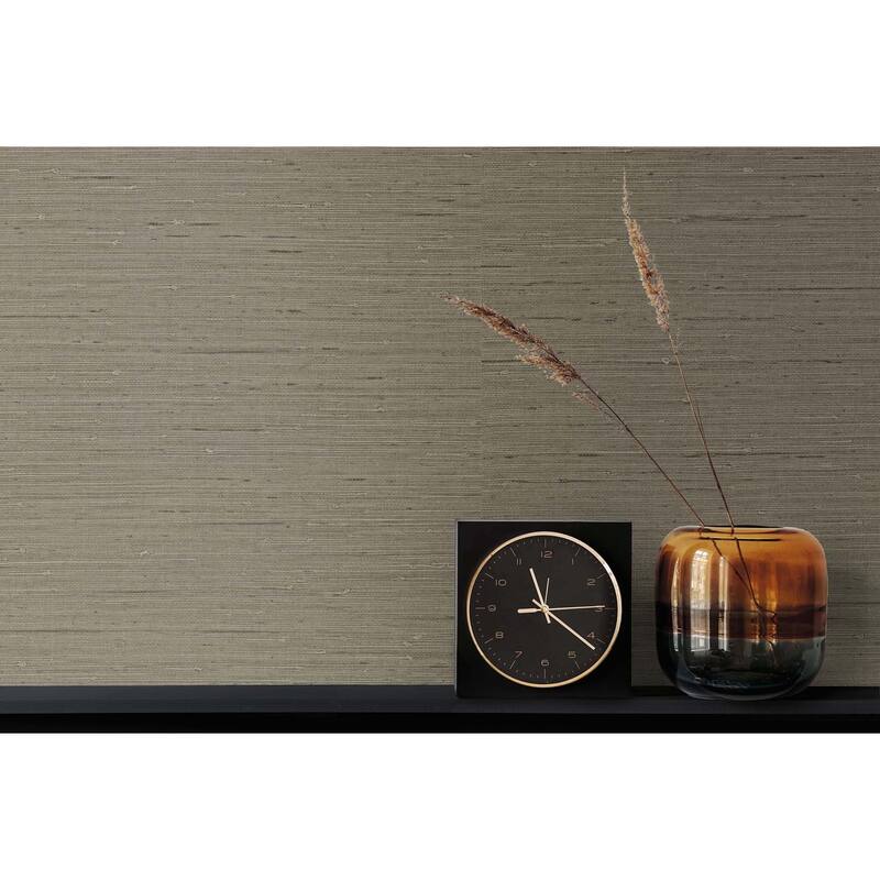 Seabrook Designs Seahaven Rushcloth Embossed Vinyl Unpasted Wallpaper