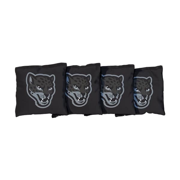 slide 2 of 3, Texas A&M San Antonio Jaguars Grey Cornhole Bags All-Weather Resin Filled