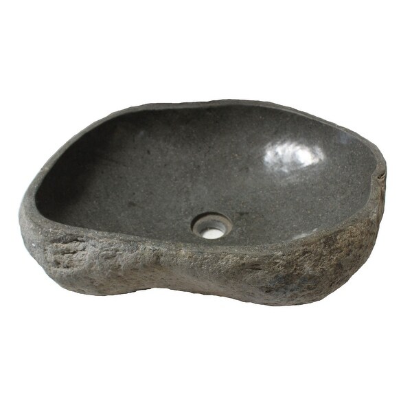 Shop Eden Bath Natural Galet Nobu Boulder Sink Thin Lip