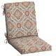 preview thumbnail 12 of 17, Arden Selections 20 x 20 Outdoor Dining Chair Cushion 1 Count - Global Vintage Medallion