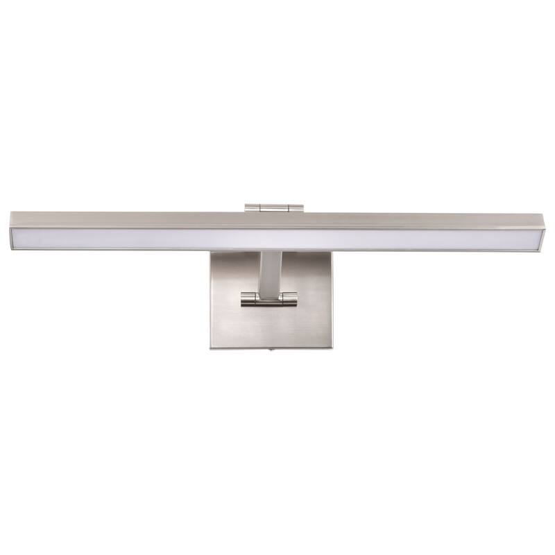 Hazel 2 Foot LED Picture Light 3 CCT Selectable Brushed Nickel Finish Acrylic Lens - Brushed Nickel