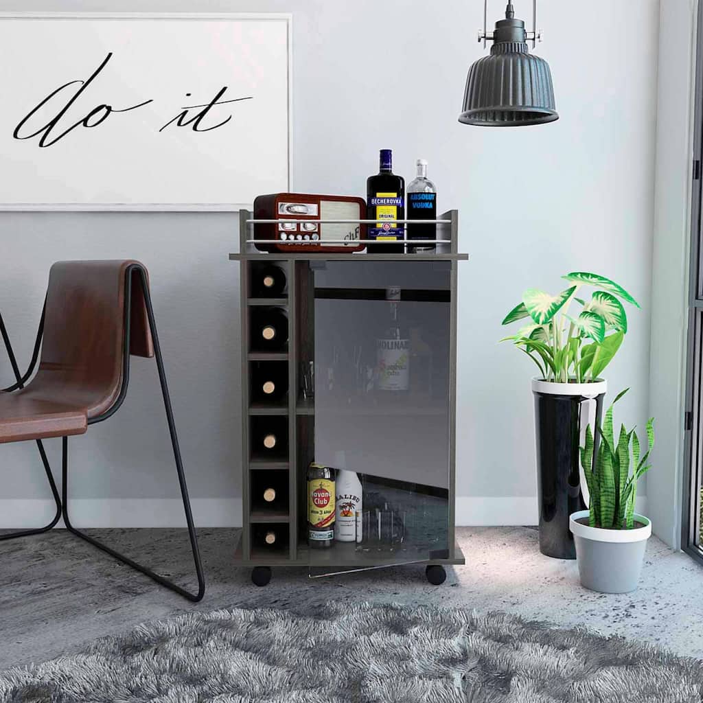 2-Drawer Nightstand White and Light Oak，Suitable for bedrooms,living rooms,apartments