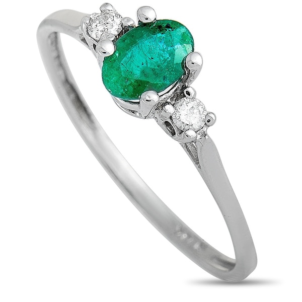 Emerald Ring Size 7 