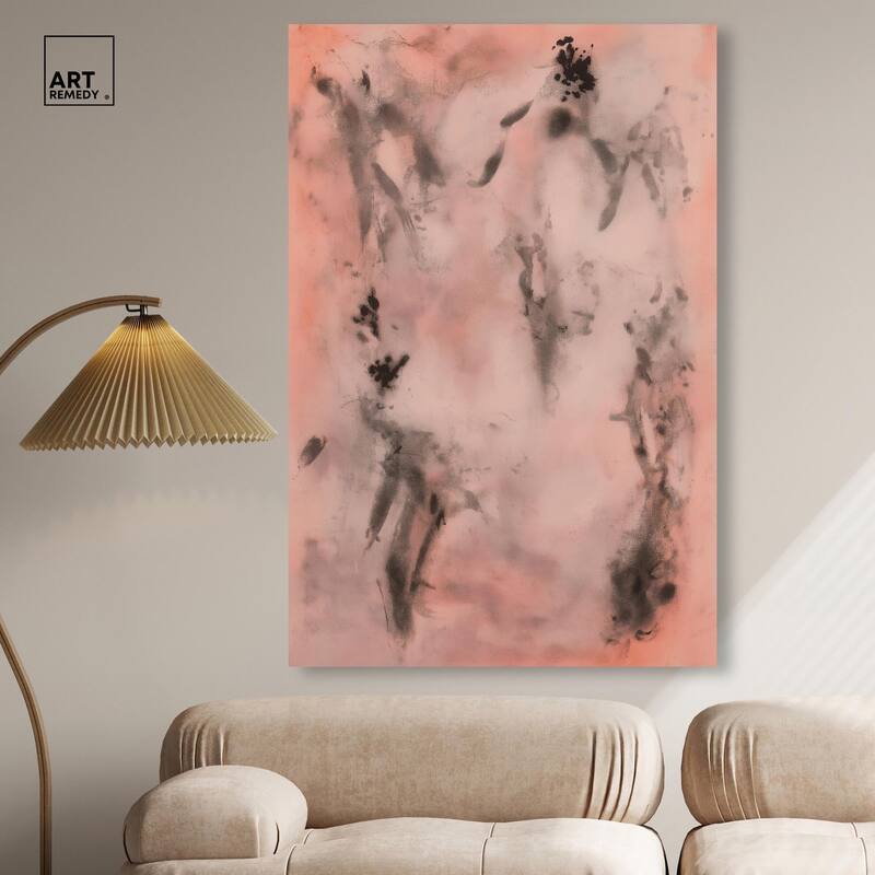 Ink Wash Canvas by Art Remedy, Gallery Wrapped