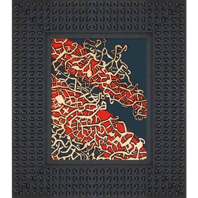 ArtistBe Arteres with Java Bean Frame, 14.5" x 16.5"