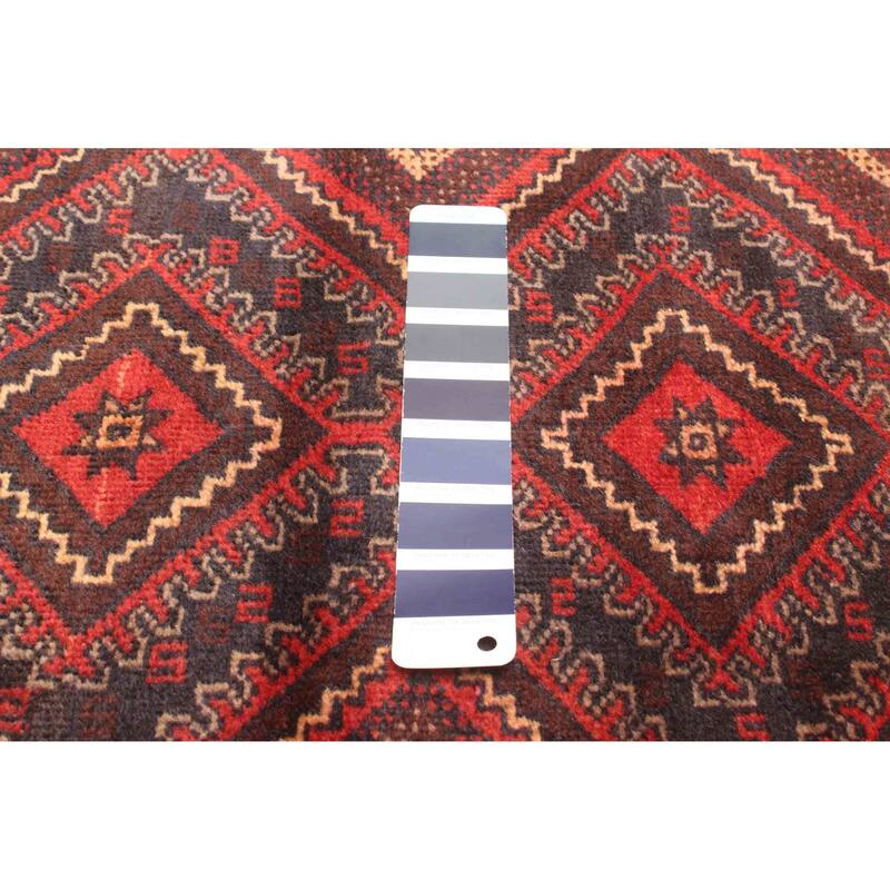 ECARPETGALLERY Hand-knotted Teimani Dark Navy Wool Rug - 2'9 x 4'7