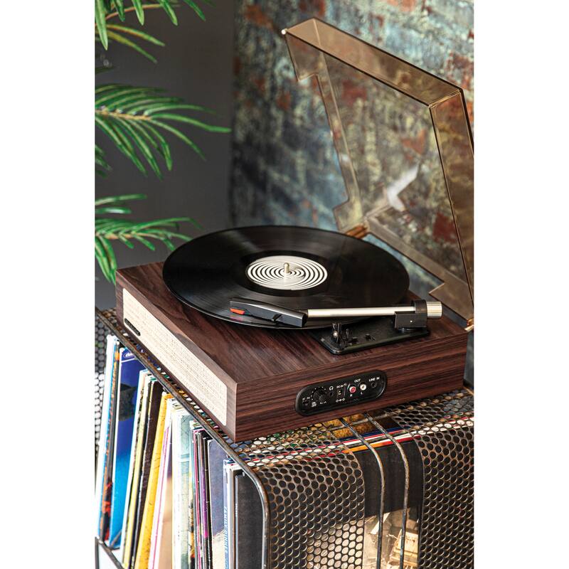 Crosley Scout Bluetooth Vinyl Record Player - Walnut